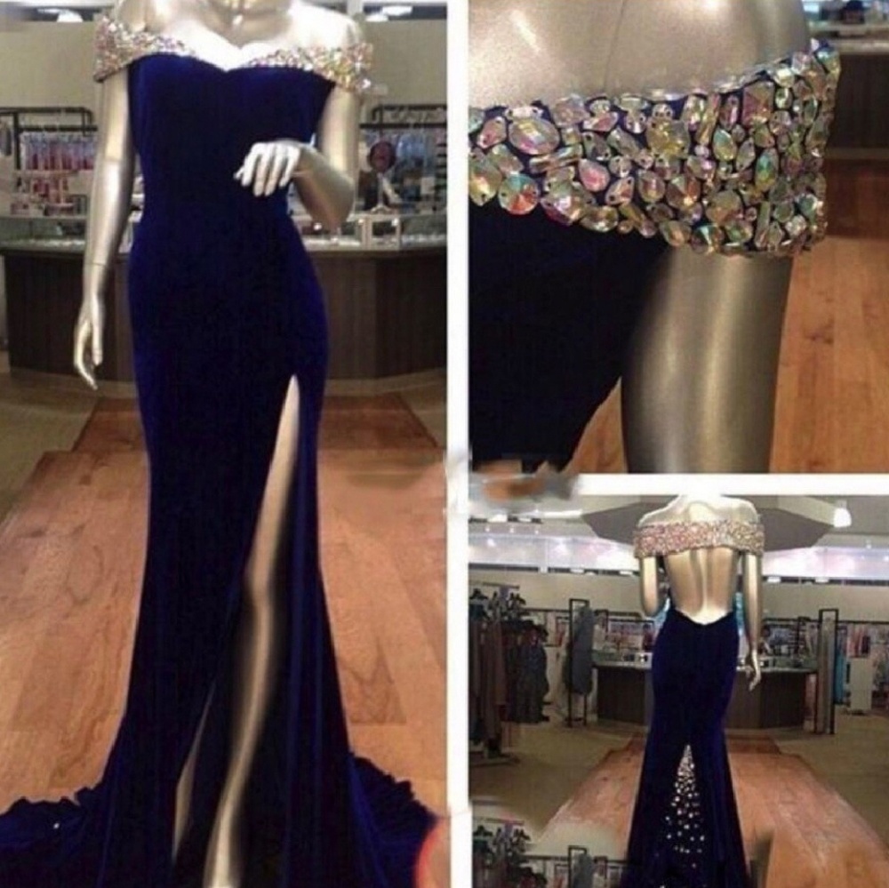 !SOLD! Velvet panoply gown